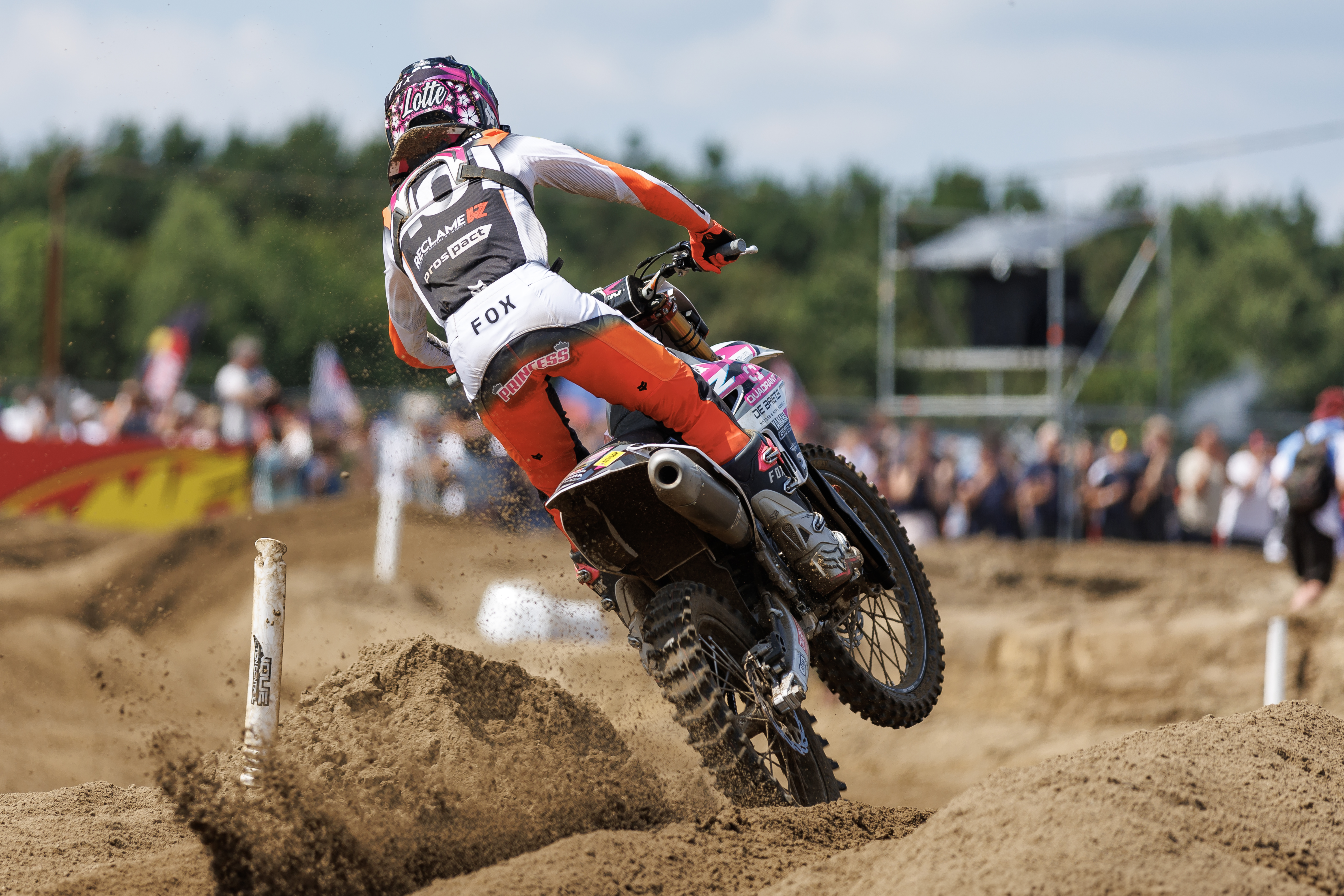 De Baets Yamaha ha supportato Lotte van Drunen del team MX